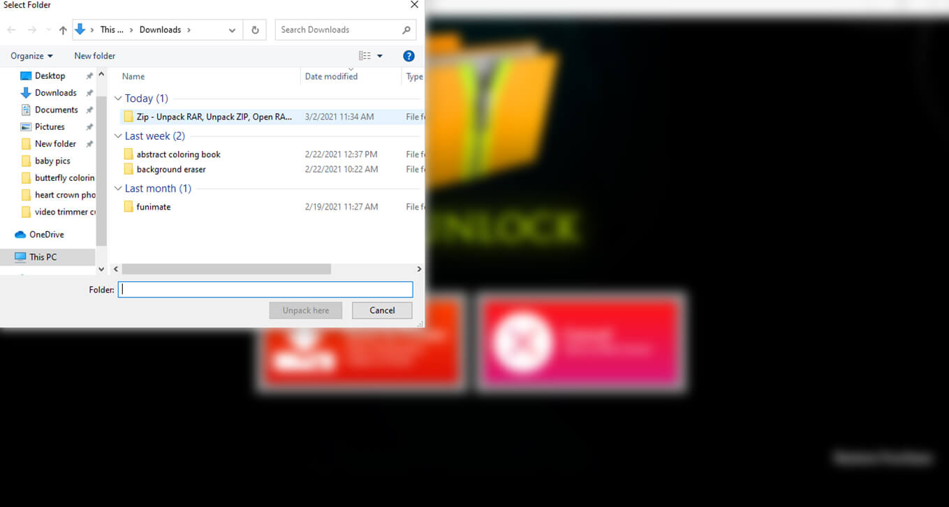 Zip Unpack RAR, Unpack ZIP, Open RAR, Open ZIP, gzip Tutorial